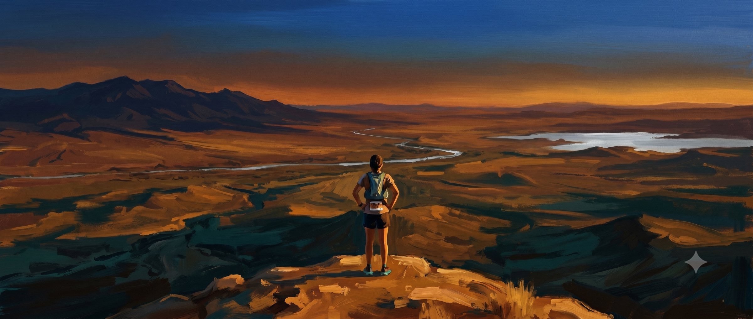 Sierra County, New Mexico high desert terrain — 2F2W4L concept illustration
