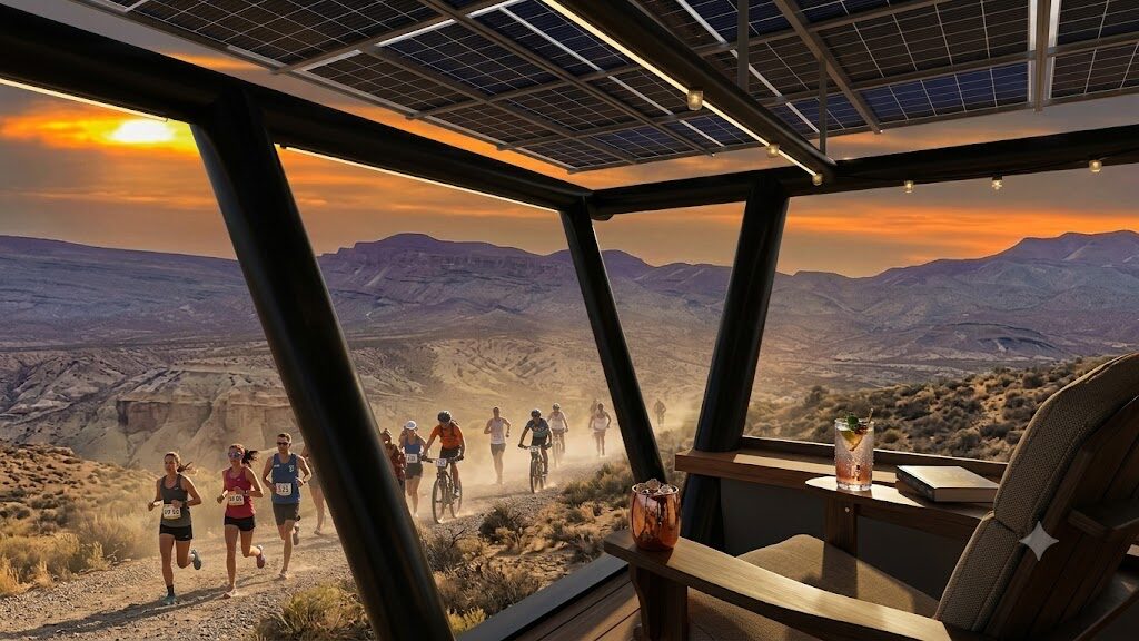Solar Hut interior VIP suite view